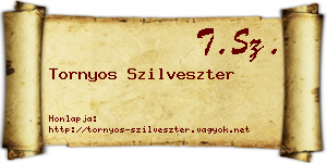 Tornyos Szilveszter névjegykártya